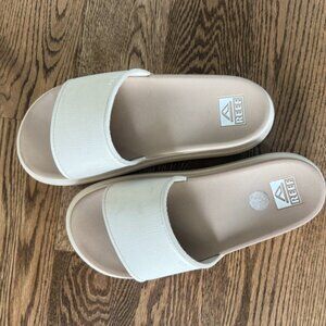 Reef Cushion Bondi Bay Slide Sandal - size 8